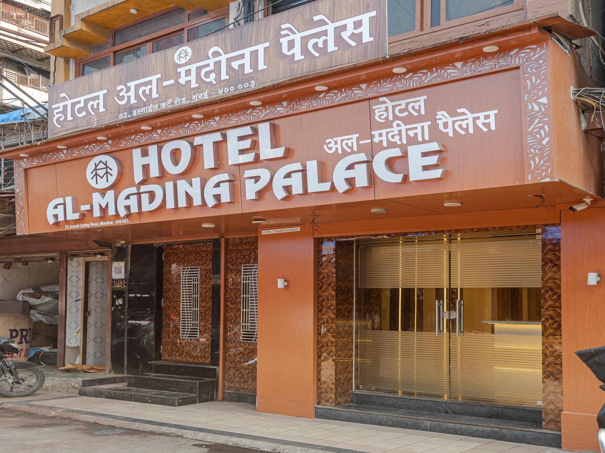 Hotel Al Madina Palace Bombaim Exterior foto